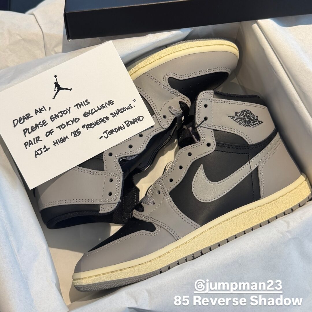 JORDAN 1SHADOW AND REVERSE SHADOW KIT NIKE AIR JORDAN 1 HIGH 85