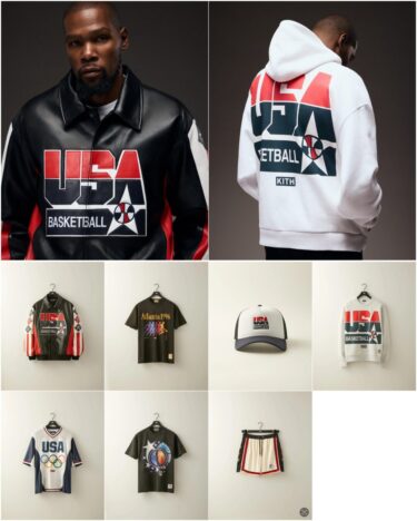 Kith for USA Basketball】パリ・オリンピックを祝したコレクションが