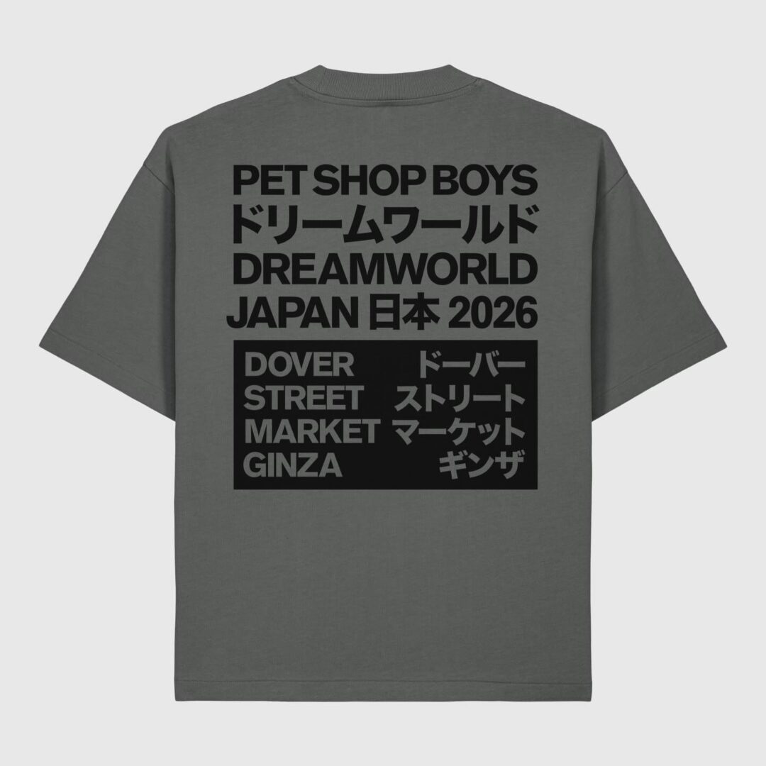 PET SHOP BOYS × DOVER STREET MARKET GINZA コラボアイテムが発売