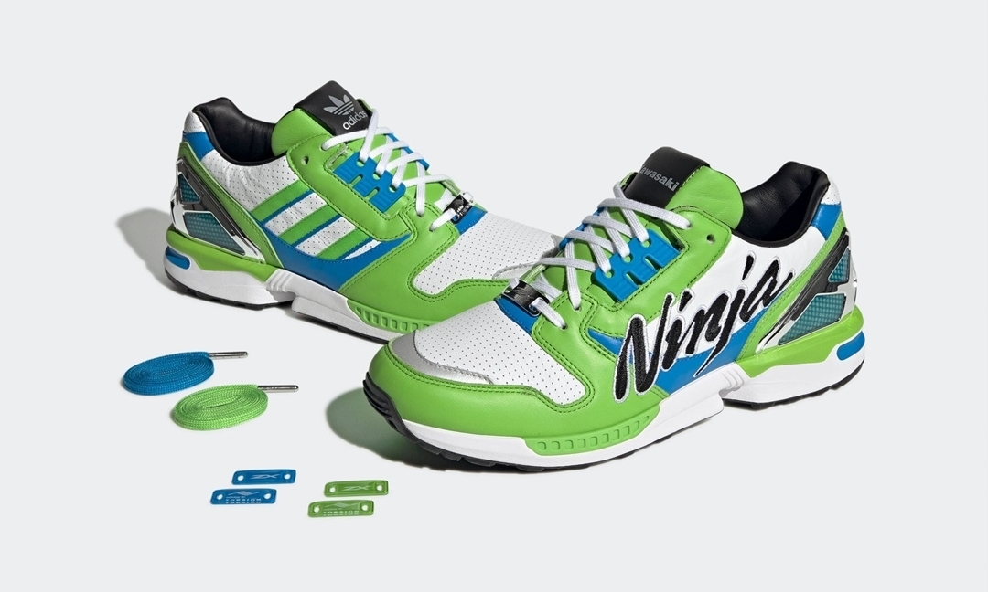 国内 4/14 発売】KAWASAKI × adidas Originals ZX 8000 “Ninja