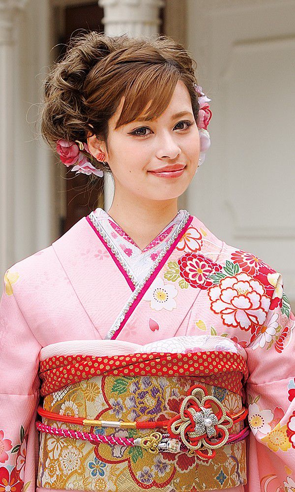 京友禅振袖・桃色・淡いピンク┃伝統古典【菊京屋】