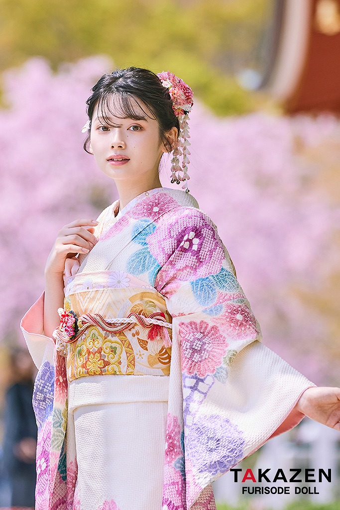 □未使用□藤娘きぬたや□熨斗花□総絞り□振袖フルセット□振袖一式