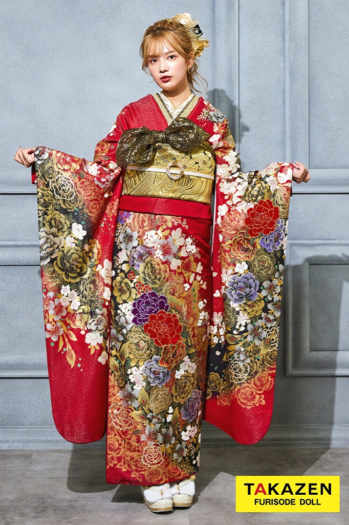 美品 総絞り 本絞り 手絞り 牡丹 逸品 フルセット 振袖 振り袖 総絞り