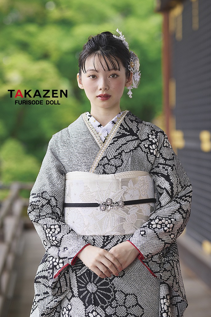 振袖 フルセット 長襦袢セット 成人式 バイカラー 総絞り 黒 本日限定