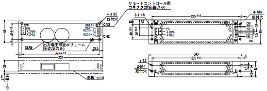 COSEL LDA75F-24-SINGL 電源供給LDAシリーズ 5個入り LDA75F-24