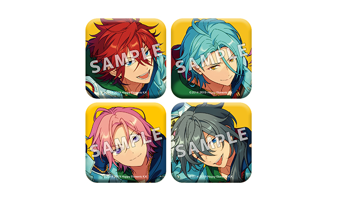 あんスタ アルバム TRIP 缶バッジ 桃李 特典 スクエア fine