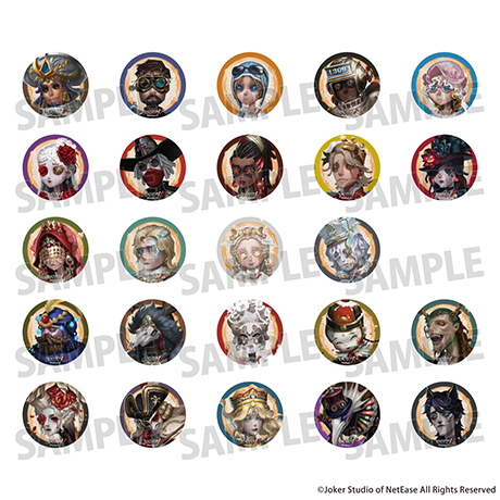 第五人格 夜の番人 イタカ スイパラ 5周年 等身 缶バッジ IdentityⅤ 夜