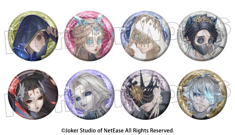 Identity V 雪まつり2025トレーディング缶バッジ - フロンティア