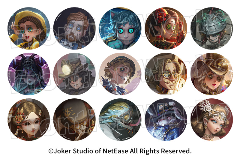 第五人格 夏コミ サマーダイブ 隠者 缶バッジ 第五人格 夏コミ サマー