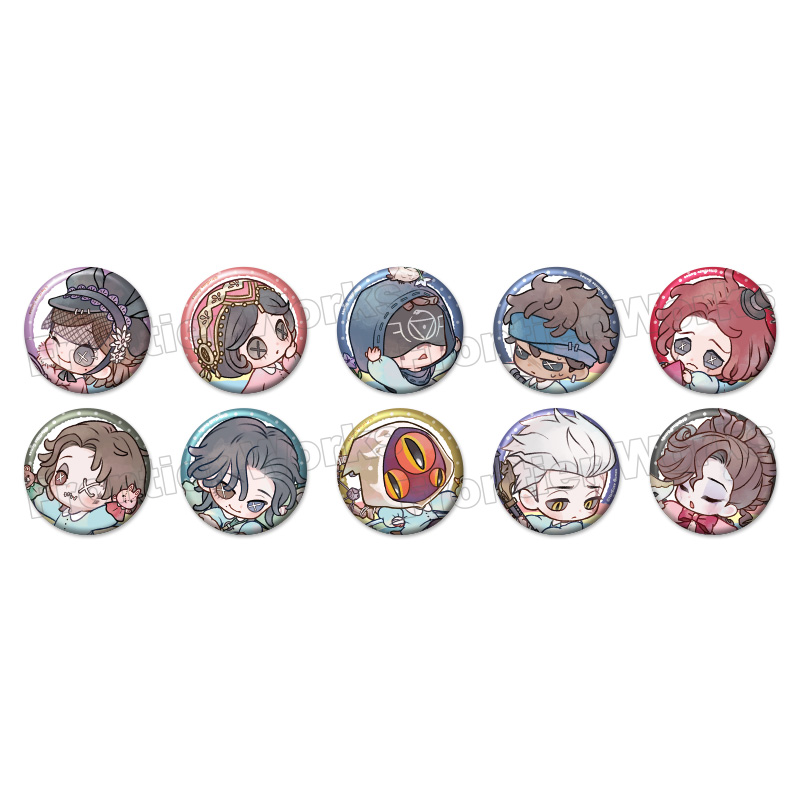 ディスカウント 第五人格 星座 囚人 お星さま缶バッジ 第五人格 星座