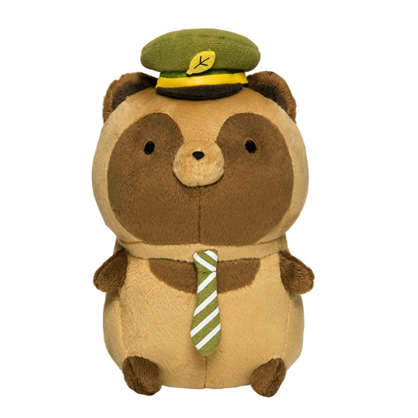 駅長ぬいぐるみS(全2種) — 「タヌキとキツネ」公式サイト