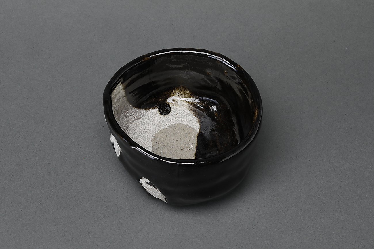 鯉江良二 引出黒茶碗 KOIE Ryoji tea bowl 引出黒茶碗 | 茶道具 |