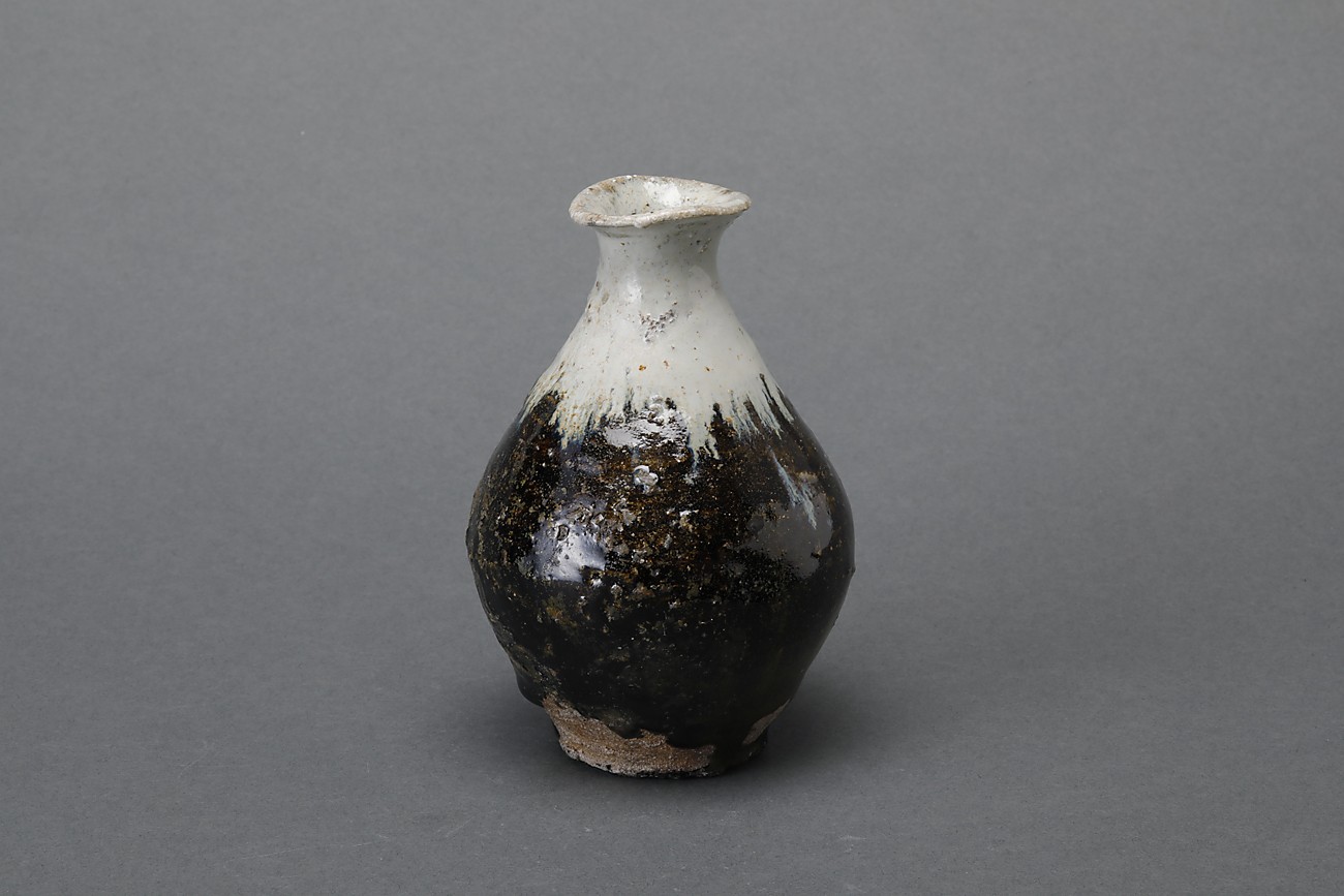 江戸初期 朝鮮唐津 小振 花入 花瓶 徳利 朝鮮民芸 江戸初期 朝鮮唐津