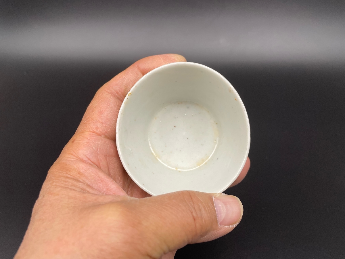 ギャラリー安原 / ご売約 コンニャク印判 蕪文蕎麦猪口