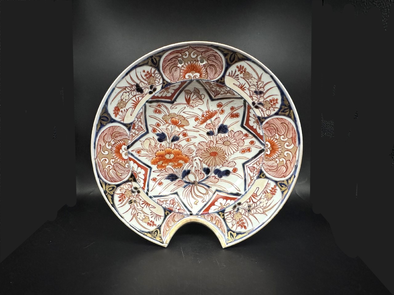 ギャラリー安原 / 「M夫妻のコレクション」 古伊万里色絵 花束文髭皿