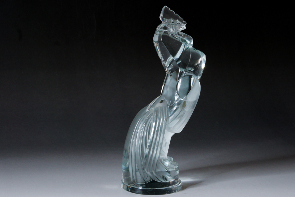 草*認様 ラリック カーマスコット 風の女神クリュシスカー美品