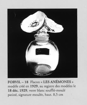 美品❗️ラリック アネモネ香水ボトルとペーパーウェイト ヴィンテージ