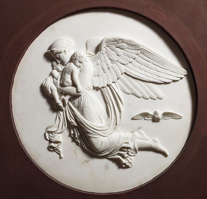 夜の女神 ニュクス シェルカメオ アンティークジュエリー ルネサンス