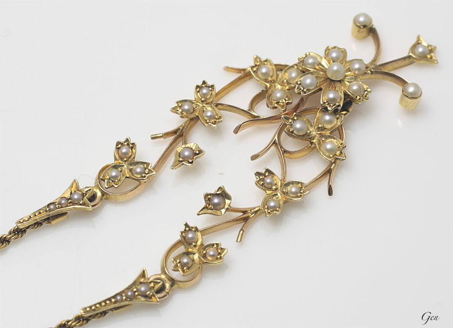 シードパール ネックレス アンティークジュエリー