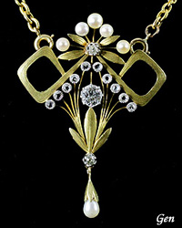 アールヌーヴォーのジュエリー アーツ＆クラフツ アンティークジュエリー