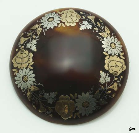 本鼈甲 銀 ブローチ アンティーク 2026年最新】本鼈甲 ブローチの人気