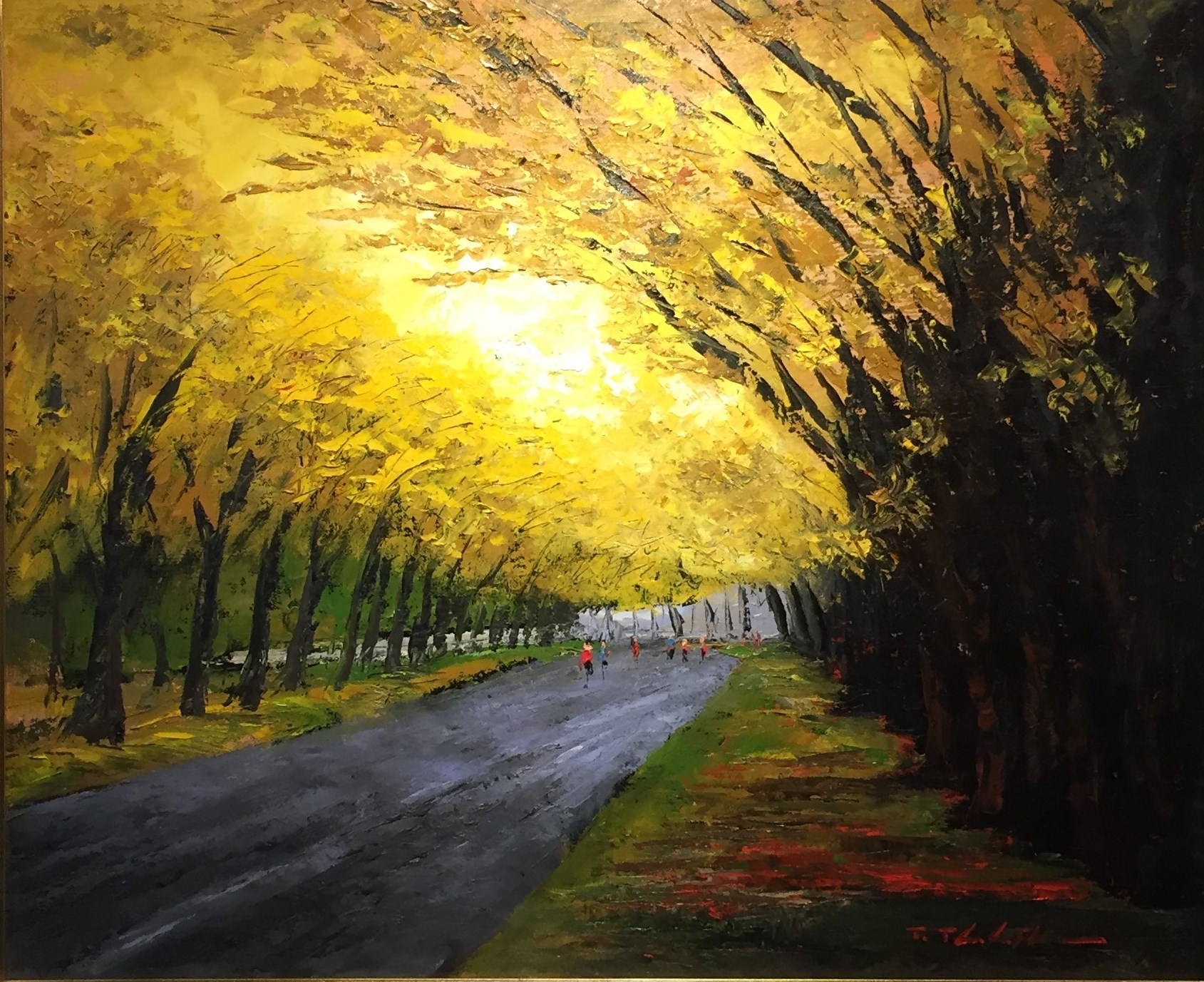 油絵 高橋哲夫/羊蹄山 希少 オリジナル 油絵額装 【公式通販】