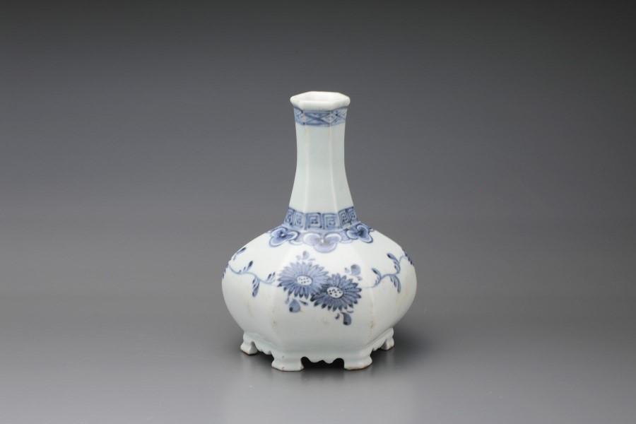 mf50623『織部 柳 菱形鉢』 /骨董品 古美術 古玩 アンティーク mf50623