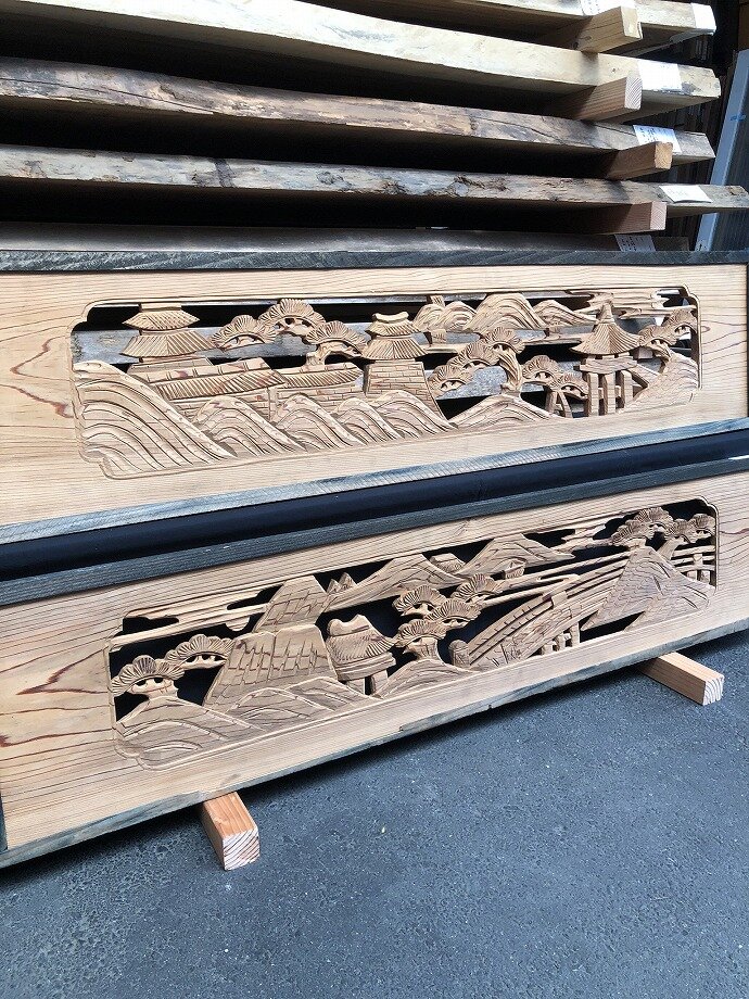 欄間 RM-308 | 欄間の古材 | 古材商品一覧 | 古材市場｜古民家の古材