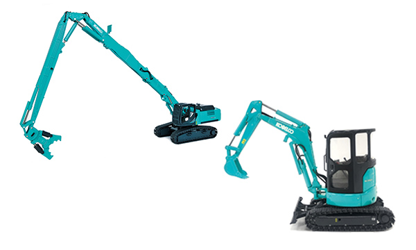 コベルコ SK400DLC NEXT兼用機(1/50) KOBELCO コベルコ建機 SK400DLC