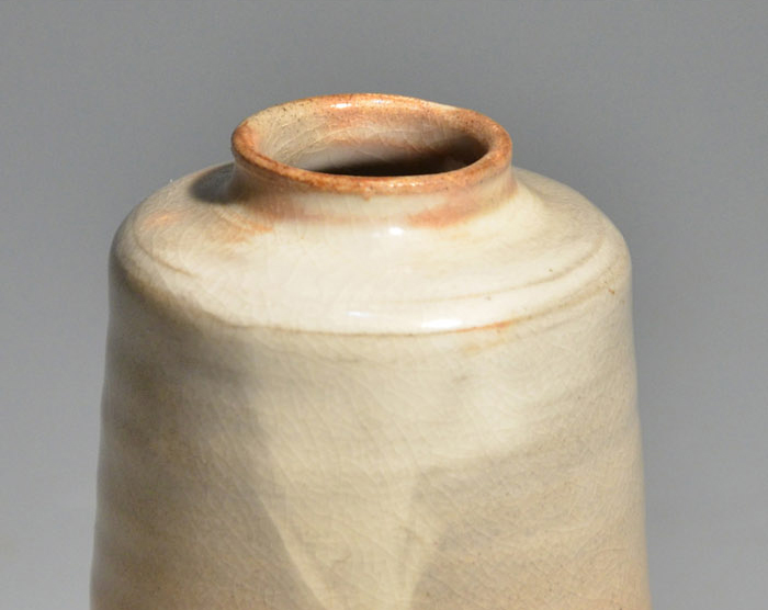 萩焼茶入 十代 三輪休雪(休和)作 鵬雲斎箱書 | 古美術ささき