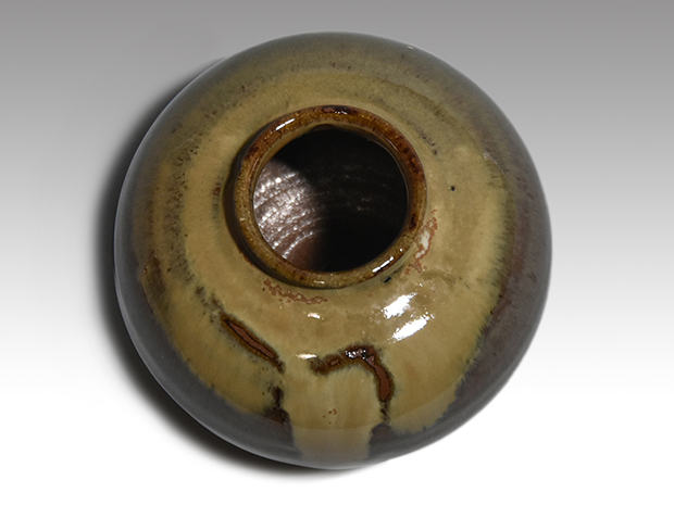 別作 高取焼 茶入 高取喜恵(作) 牙蓋 仕覆2付 共箱 遠州七窯 | 古美術