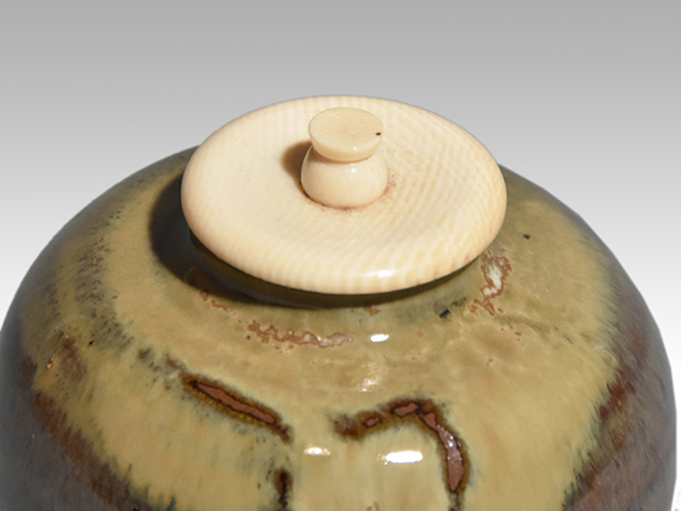 高取焼 平水指 登古造 共箱入 高取焼 平水指 登古造 共箱入 高取焼