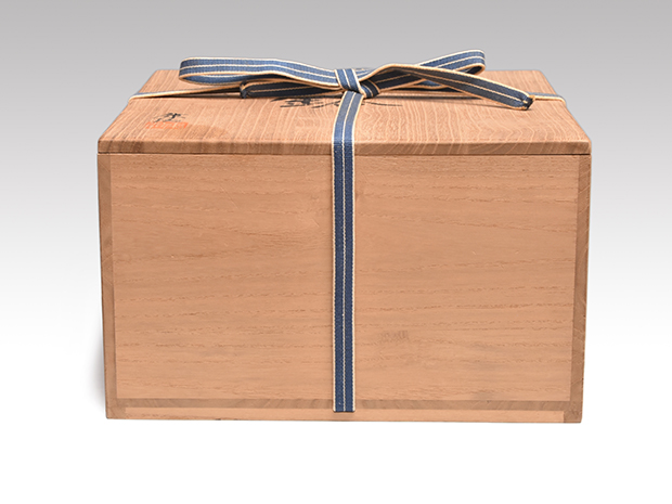 手吹き硝子 鉢 石井康治（作） 共箱 水指にも | 古美術ささき