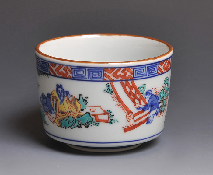 色絵火入 矢口永寿(作) | 古美術ささき