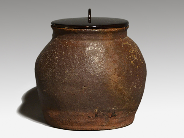 越前お歯黒壷 江戸時代 花器 水指にも | 古美術ささき