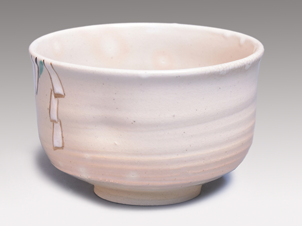 御賜梨本宮家清水六兵衛(作)白泑茶碗共箱梨本宮守正王殿下