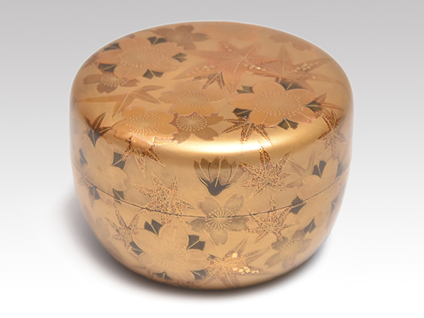 時代 雲金蒔絵 平棗 | 古美術ささき