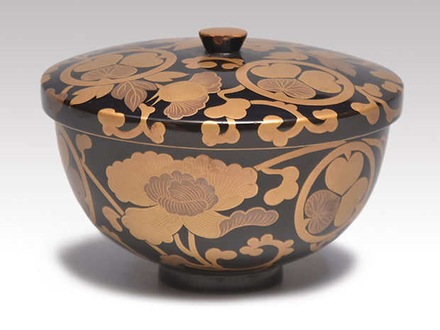 三つ葉葵 葵紋 香合 楽入造 三つ葉葵 葵紋 香合 楽入造 美術品