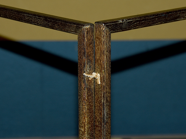 遠州好 時代桑七宝透し 風炉先屏風 江戸間用 | 古美術ささき