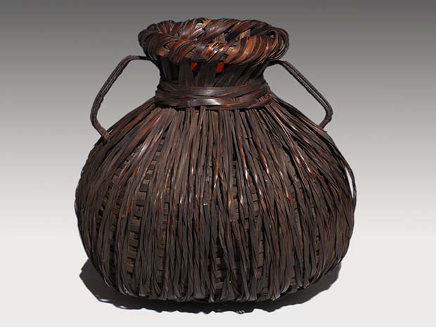 希少❗️竹製 中型鳥かご 陶器水入れ付き 希少❗️竹製 中型鳥かご