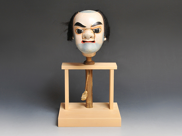 初代 天狗久(作) 浄瑠璃人形・阿波人形 鼻動き | 古美術ささき