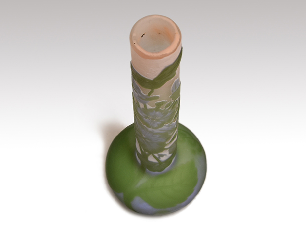 エミール・ガレ 紫陽花文 一輪挿し 1904～1906年頃 高さ17cm | 古美術