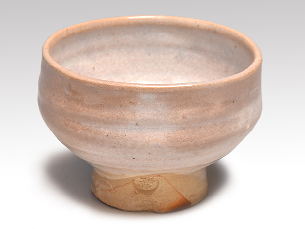 萩焼茶碗 11世 坂高麗左衛門(作) 共箱 小堀宗通箱書 | 古美術ささき