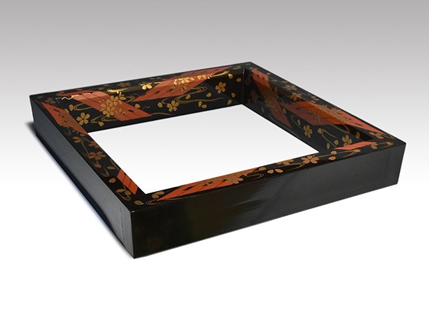 花筏蒔絵炉縁 江戸後期 | 古美術ささき