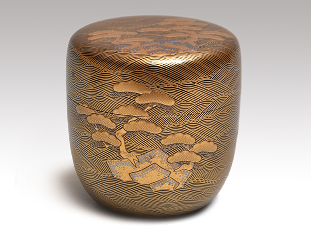 松島蒔絵棗 一后一兆(作) 共箱 | 古美術ささき