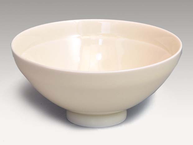 白磁茶碗 二代 諏訪蘇山(作) 共箱 | 古美術ささき