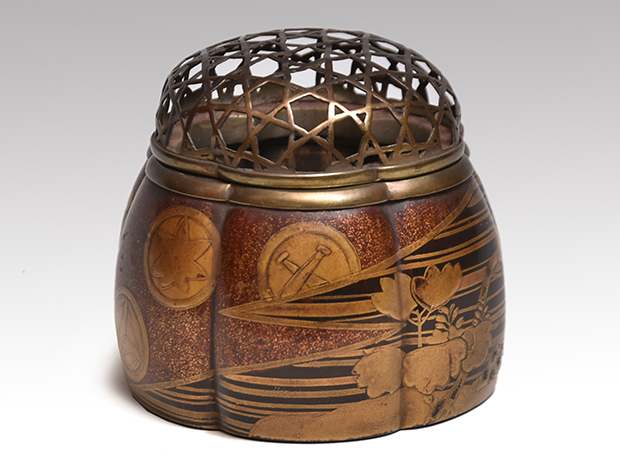 時代 銀火屋青磁香炉 縁外寸約9.5㎝ 東Y8-0106①トヒサエ