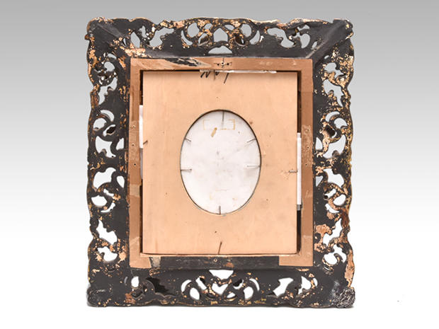 バレエ少女 額装 陶板画 大型 飾り物 陶磁 バレエ少女 額装 陶板画