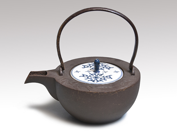 鉄燗鍋銚子 替え蓋付属 橋本辰敏（作）共箱 | 古美術ささき