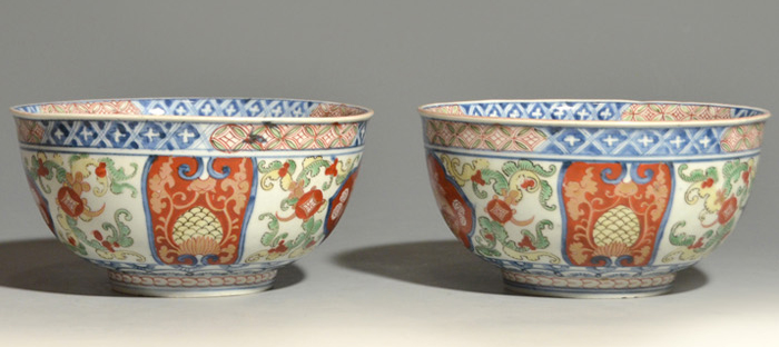 古伊万里焼 色絵 金彩 鉢 盛鉢 十角 古伊万里焼 色絵 金彩 鉢 盛鉢 十